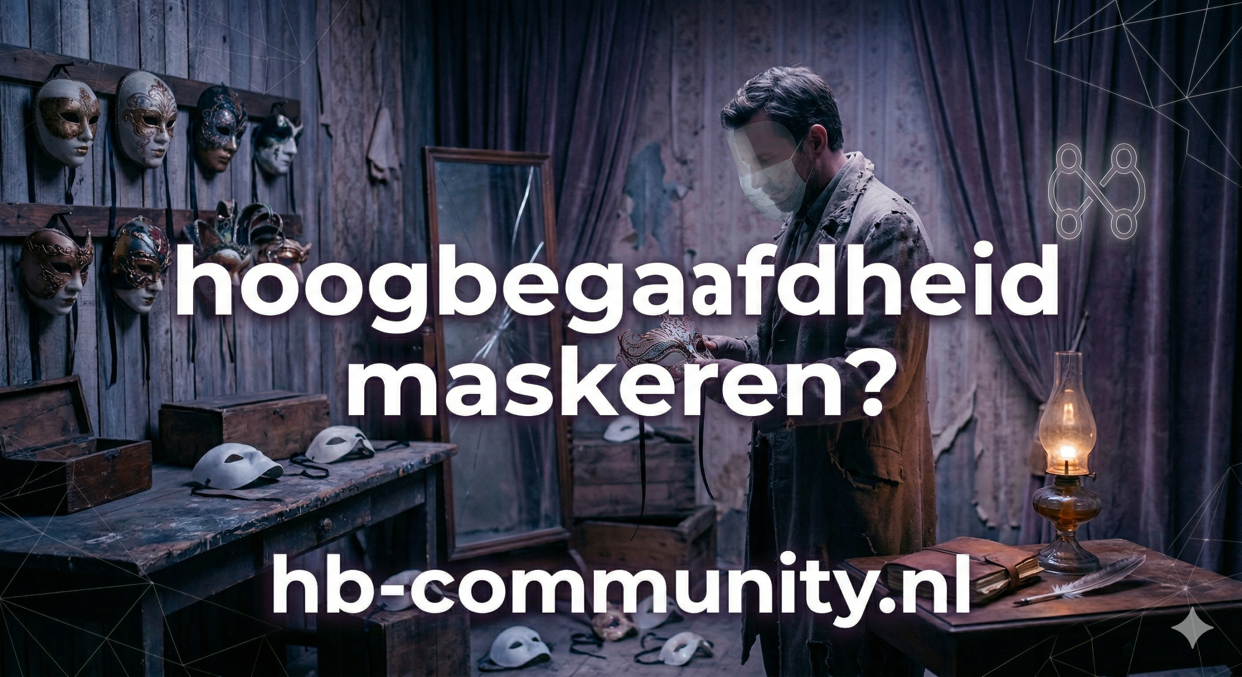 Hoogbegaafdheid maskeren: je aanpassen tot je jezelf kwijt raakt